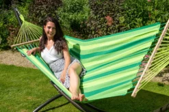 Hangmat Tropilex Single Relax Green 9 Hangmat Tropilex Single Relax Green -Bo-Camp Winkel hammock relax green 123