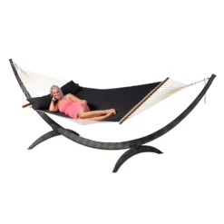 Hangmat Tropilex Family Vegas Black -Bo-Camp Winkel hammock vegas black 20