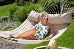 Hangmat Tropilex Family Vegas Taupe -Bo-Camp Winkel hammock vegas taupe 6010