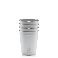 Reisbeker Mizu Party Cup White 300ml (4-Delig)